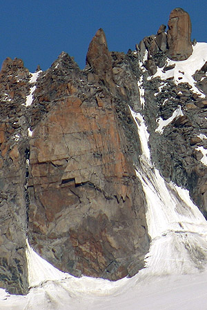 Aiguille du Midi (3.842 m), Punta Cósmicos